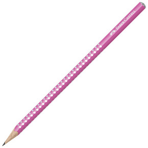 Olovka grafitna B Grip Sparkle pearl Faber Castell 118212 roza
