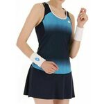 Ženska teniska haljina Lotto Top W IV Dress 2 - blue atoll/navy blue