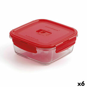 Hermetička Kutija za Ručak Luminarc Pure Box Crvena 1