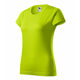 Majica kratkih rukava ženska BASIC 134 - M,Limeta