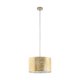EGLO 97643 | Viserbella Eglo visilice svjetiljka okrugli 1x E27 šampanjac žuto, zlatno