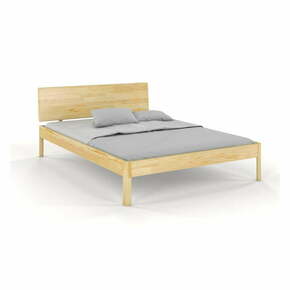 Bračni krevet od borovine 180x200 cm u prirodnoj boji Ammer - Skandica