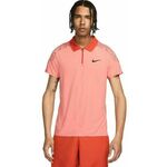 Muški teniski polo Nike Dri-Fit Adventage Slam RG Tennis Polo - pink quartz/rust factor/black