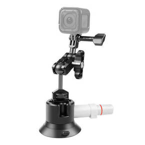 Glass car holder with Pump Suction Puluz for GOPRO Hero