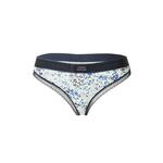 Tommy Hilfiger Underwear Tanga gaćice kraljevsko plava / svijetloplava / antracit siva / svijetlosiva