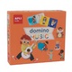 Domino igra Apli musical 18205; Brand: APLI; Model: ; PartNo: 8410782182054; _64361 Domino Music iz zbirke igara Expressions. Uključuje 28 dijelova s glazbenom temom kako bi djeca međusobno povezala slike i naučila igrati klasična domina. Ova...