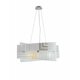 FANEUROPE I-SEVENTY/S60 | Seventy Faneurope visilice svjetiljka Luce Ambiente Design 4x E27 krom, opal, zlatno
