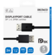 DELTACO DisplayPort cable, 8K, DP 1.4, 2m, black
