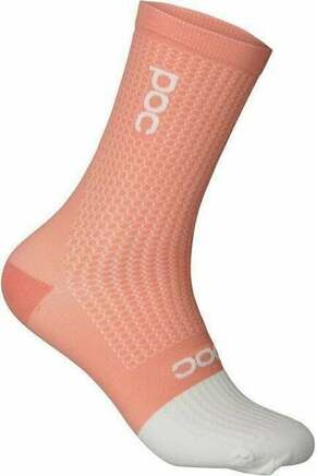 POC Flair Sock Mid Rock Salt/Hydrogen White M Biciklistički čarape