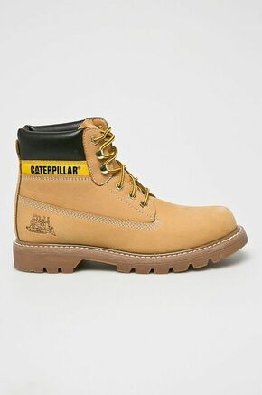 Caterpillar - Kožne cipele za planinarenje Colorado - bež. Turistička obuća iz kolekcije Caterpillar. Bez podstave model izrađen od prirodne kože.