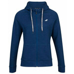 Ženski sportski pulover Babolat Exercise Hood Jacket Women - estate blue heather