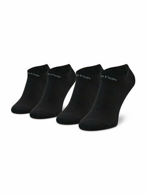 Set od 2 para niskih ženskih čarapa Calvin Klein 701218774 Black 001