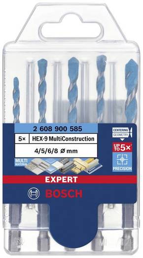 Bosch Accessories EXPERT MultiConstruction HEX-9 2608900585 višenamjensko svrdlo-komplet 5-dijelni 4 mm