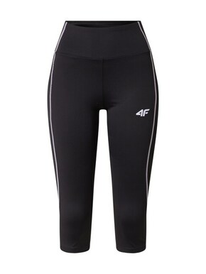 4F Sportske hlače crna / bijela