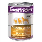 Gemon Puppy&amp;Junior hrana za pse, s piletinom i puretinom, 24 x 415 g