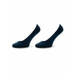 Set od 2 para ženskih niskih čarapa Tommy Hilfiger 701223805 Navy 003