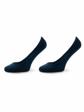 Set od 2 para ženskih niskih čarapa Tommy Hilfiger 701223805 Navy 003