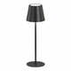 Crna LED stolna lampa s metalnim sjenilom (visina 36,5 cm) Viletto – Fischer &amp; Honsel