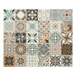 Set s 30 zidnih naljepnica Ambiance Cement Tiles Bali, 10 x 10 cm