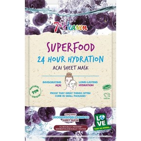 7th Heaven Superfood 24hr Hydration Acai maska u maramici