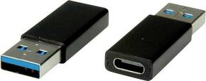 VALUELINE USB 3.0 Type C USB 3.0 transformator Crno 3cm 12.99.2998