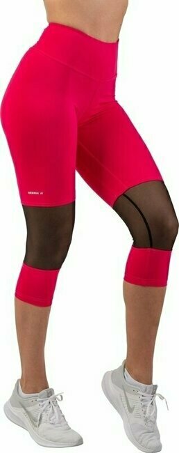Nebbia High-Waist 3/4 Length Sporty Leggings Pink XS Fitness hlače