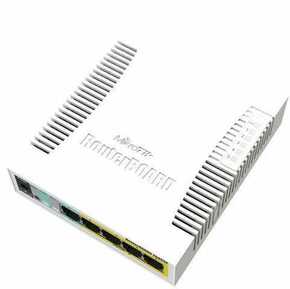Mikrotik RB260GSP 5-port Gigabit smart switch with SFP cage (RB260GSP)
