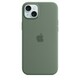 Futrola APPLE Silicone Case, za iPhone 15 Plus, MagSafe, zelena mt183zm/a