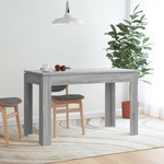 vidaXL Blagovaonski stol boja hrasta 120x60x76 cm konstruirano drvo