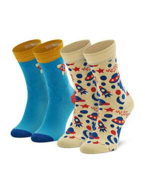 Dječje visoke čarape Happy Socks KISP02-2200 Šarena