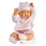 Llorens: Lian 45cm novorođeno dijete u ružičastoj odjeći