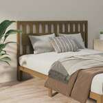 vidaXL Uzglavlje za krevet boja meda 165,5x4x100 cm masivna borovina