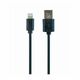 Gembird USB to 8 pin Lightning sync and charging cable, black, 3 m GEM-CC-USB2-AMLM-10 GEM-CC-USB2-AMLM-10