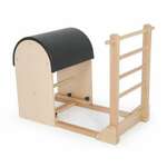 Elina Pilates Ladder Barrel s drvenom bazom Boja: crna