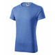 Majica kratkih rukava muška FUSION 163 - S,Plavi melanž