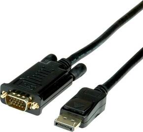 Roline DisplayPort / VGA adapterski kabel DisplayPort utikač