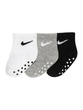 Nike Sportswear Sportske čarape siva melange / crna / bijela