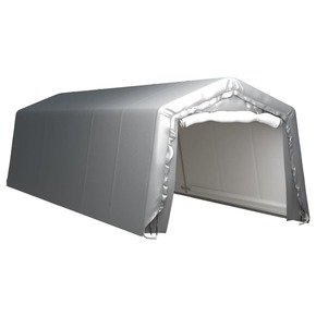 vidaXL Skladišni šator 300 x 900 cm čelični sivi