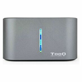 Dock Station Dual TooQ TQDS-805G 2.5"-3.5" HDD/SSD SATA USB 3.0 Siva