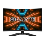 Gigabyte M32QC monitor, IPS/MVA/VA, 31.5"/32", 16:9, 2550x1440/2560x1440, 165Hz, USB-C, HDMI, Display port, VGA (D-Sub), USB, Touchscreen