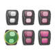 6 podesivih filtara objektiva Sunnylife za DJI AIR 3 A3-FI689 - MCUV+CPL+ND4+ND8+ND16+ND32
