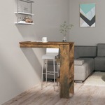 Zidni barski stol boja hrasta 102x45x103 5 cm konstruirano drvo