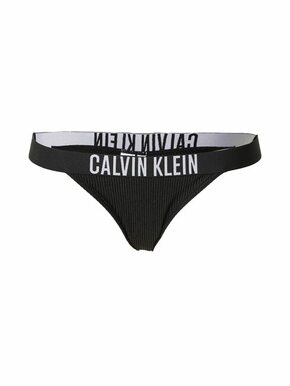 Calvin Klein Swimwear Bikini donji dio 'Intense Power' crna / bijela
