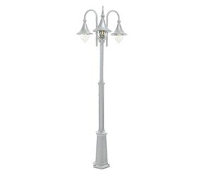 NORLYS 830W | Firenze Norlys podna svjetiljka 193cm s podešavanjem visine 3x E27 IP54 bijelo