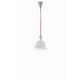 FANEUROPE I-SUGAR-B | Sugar-FE Faneurope visilice svjetiljka Luce Ambiente Design 1x E27 bijelo, crveno