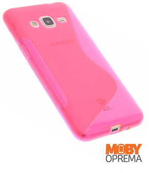 Samsung Galaxy J3 2016 roza silikonska maska
