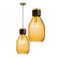 TOOLIGHT Staklena stropna svjetiljka narančasta APP434-1CP