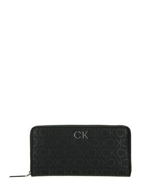 Calvin Klein Novčanik antracit siva / crna / srebro
