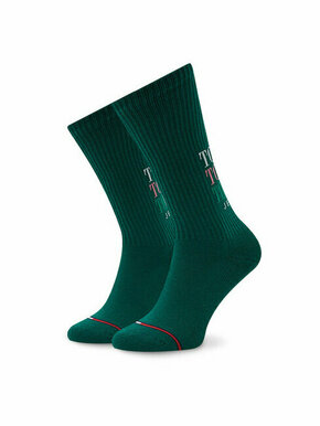 Visoke unisex čarape Tommy Jeans 701220282 Green 002