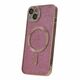Glitter Chrome Magsafe maskica za iPhone 14 Plus 6.7": roza